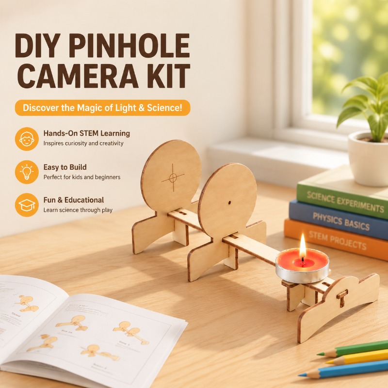Kids Education Images - Kendin Yap İğne Deliği Görüntüleme Montaj