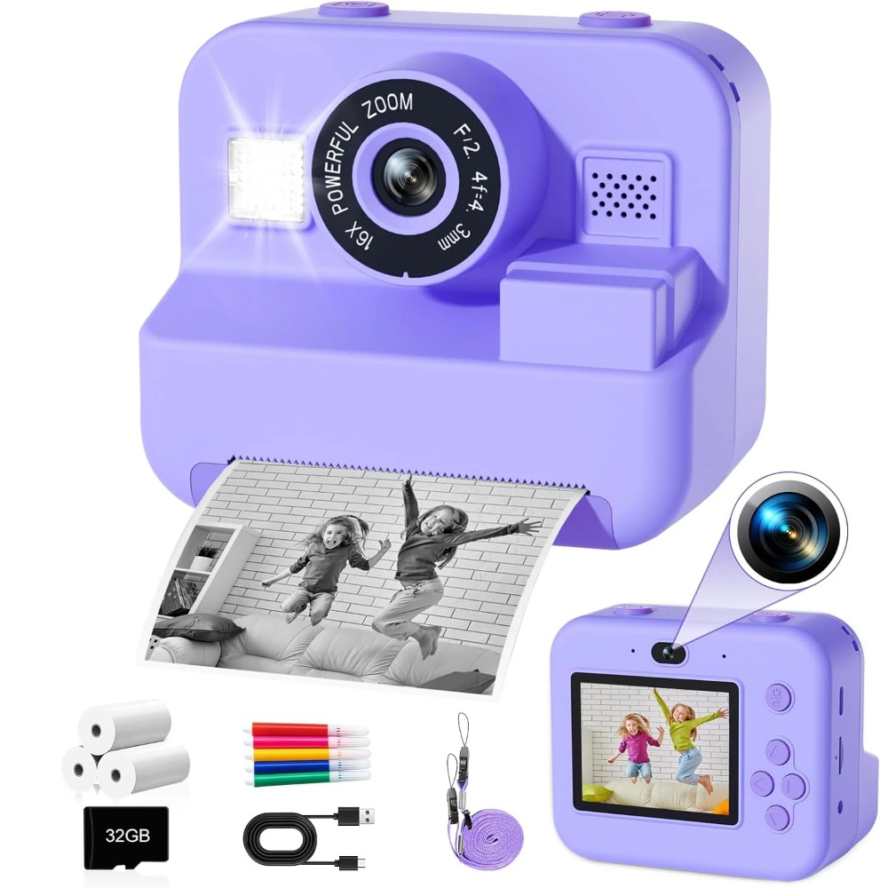 Kids Education Images - 32G Kartlı Eğitici Termal Anında Baskı
