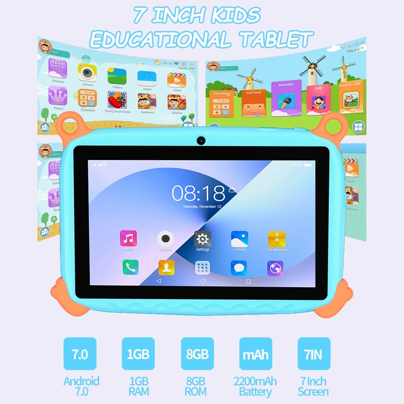 Kids Education Tablet - 7 inç Ekranlı Çocuk Tablet PC,