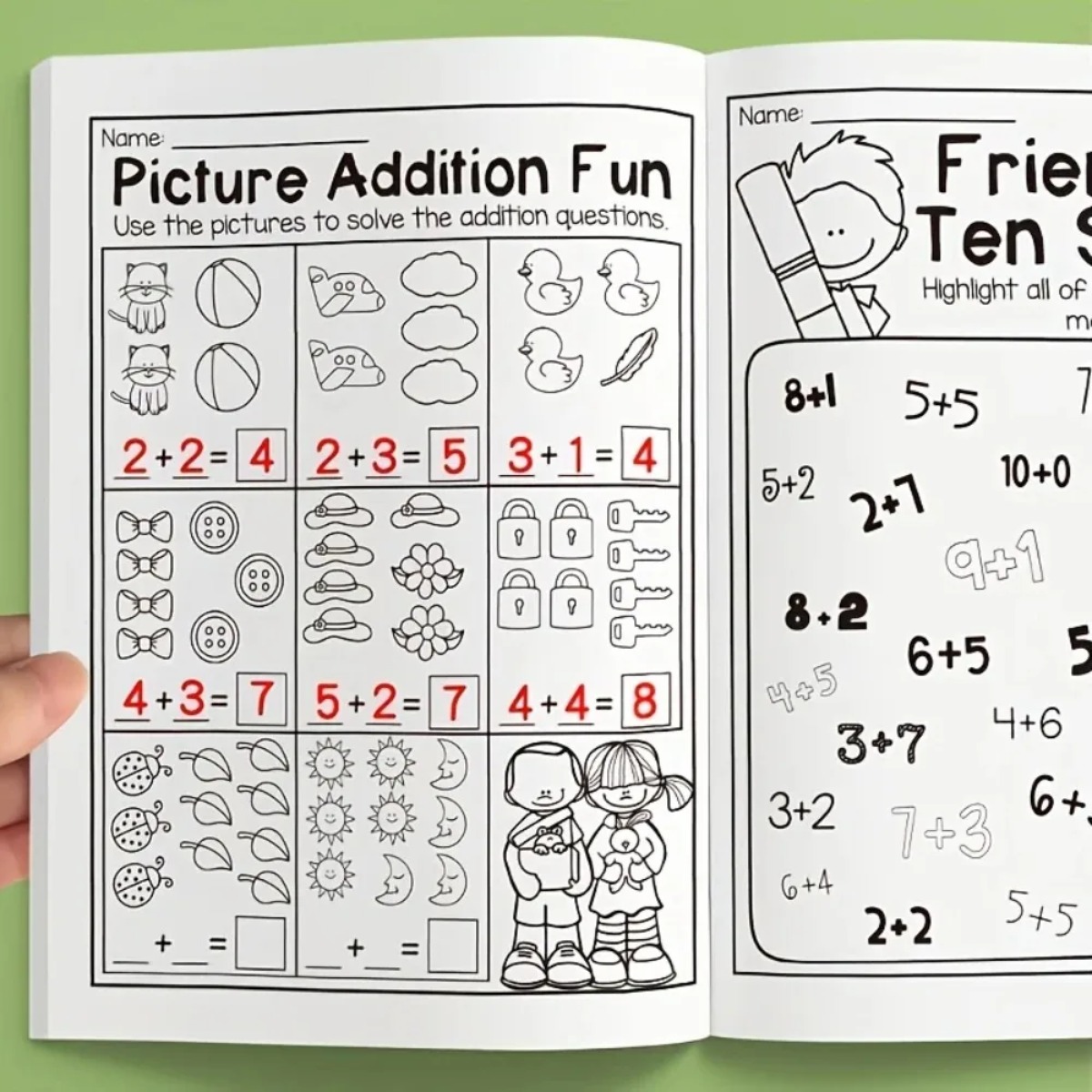 Matematik Pratik Kitabı Toplam - Kids Education Worksheet incelemesi ve fiyatı