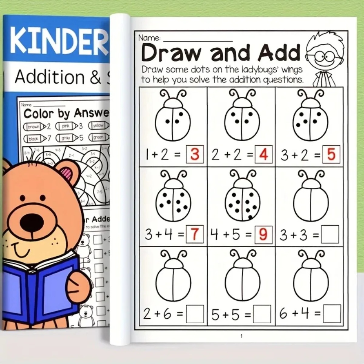 Matematik Pratik Kitabı Toplam - Kids Education Worksheet incelemesi ve fiyatı