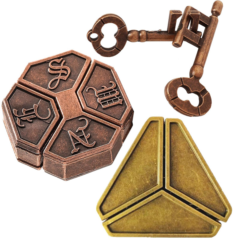 Metal Bulmaca Zeka Oyunu 3 ADE - Brain Teaser Cube incelemesi ve fiyatı