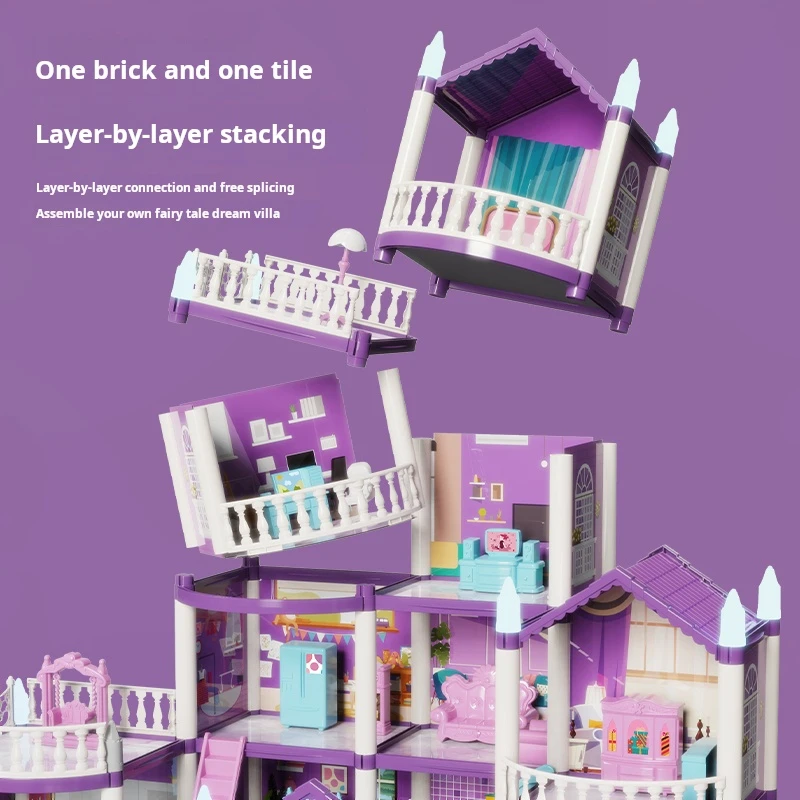 DIY Bebek Evleri Kızlar İçin K - Kids Education Images incelemesi ve fiyatı