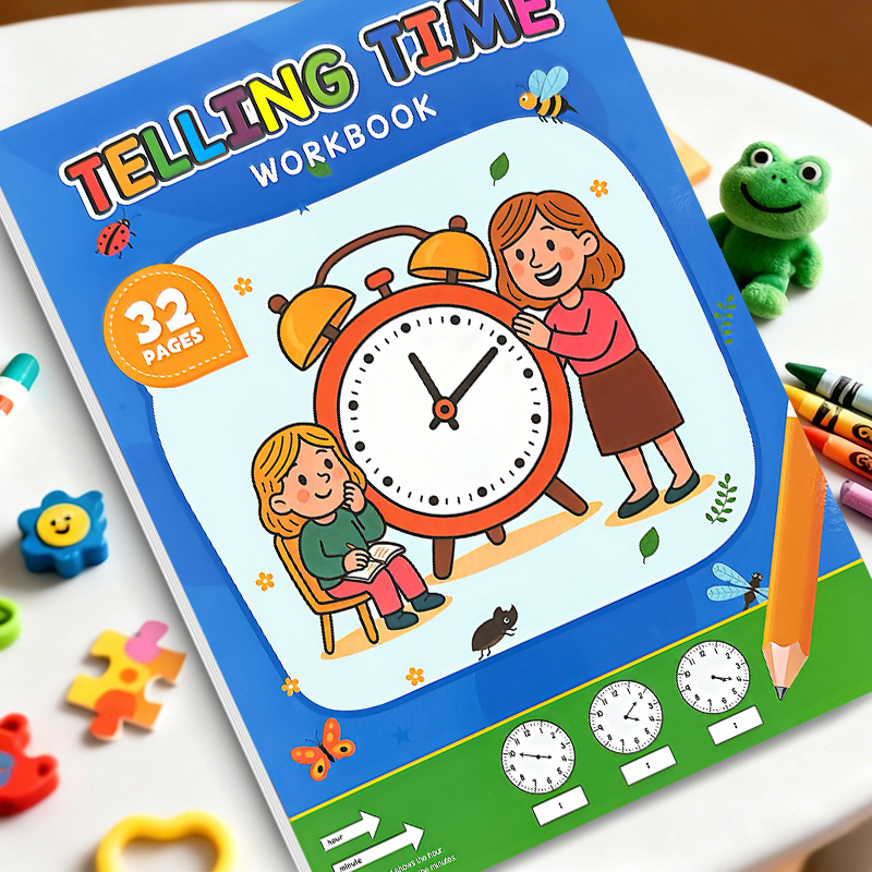 Çocuklar İçin Saati Öğrenme Ça - Kids Education Worksheet incelemesi ve fiyatı