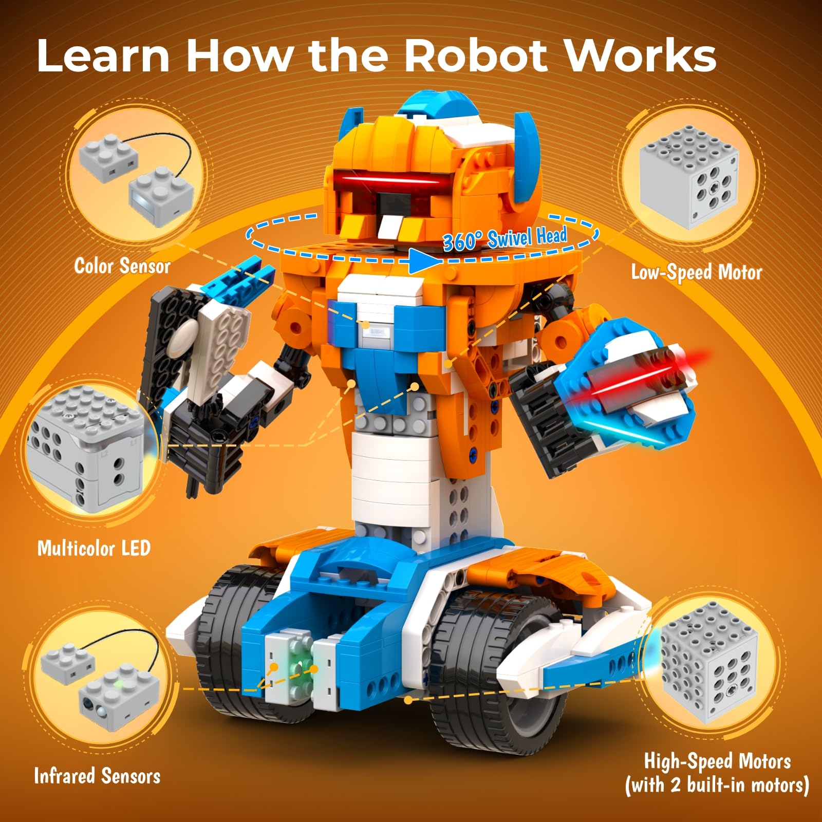 Apitor Robot X Yapı Seti 12'si - Kids Education App Free incelemesi ve fiyatı