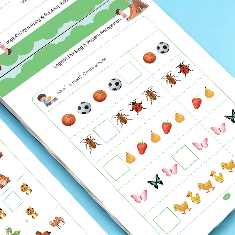 32 Sayfa Desen Bulma Çalışma K - Learning Workbook Preschool incelemesi ve fiyatı