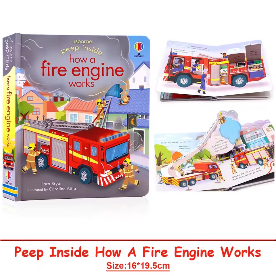 Usborne Yangın Söndürme Aracın - Kids Education Picture incelemesi ve fiyatı