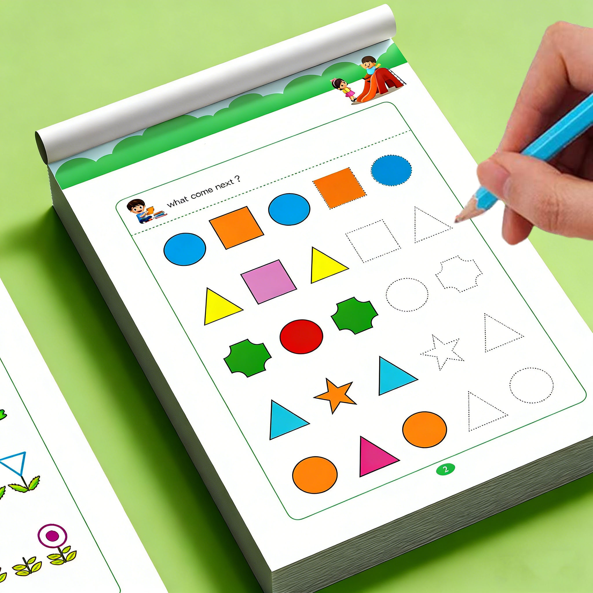 Çocuklar İçin Desen Bulma Çalı - Learning Workbook Preschool incelemesi ve fiyatı