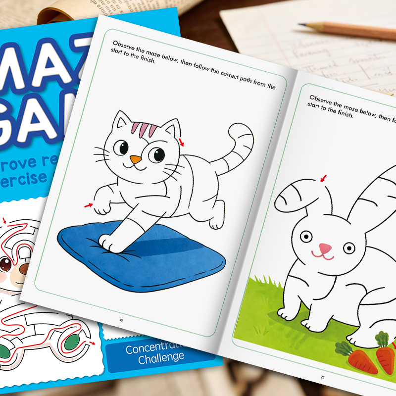 Çocuklar için Labirent Kitabı, - Learning Workbook Preschool incelemesi ve fiyatı