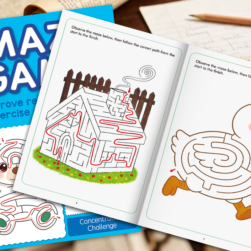 Çocuklar için Labirent Kitabı, - Learning Workbook Preschool incelemesi ve fiyatı