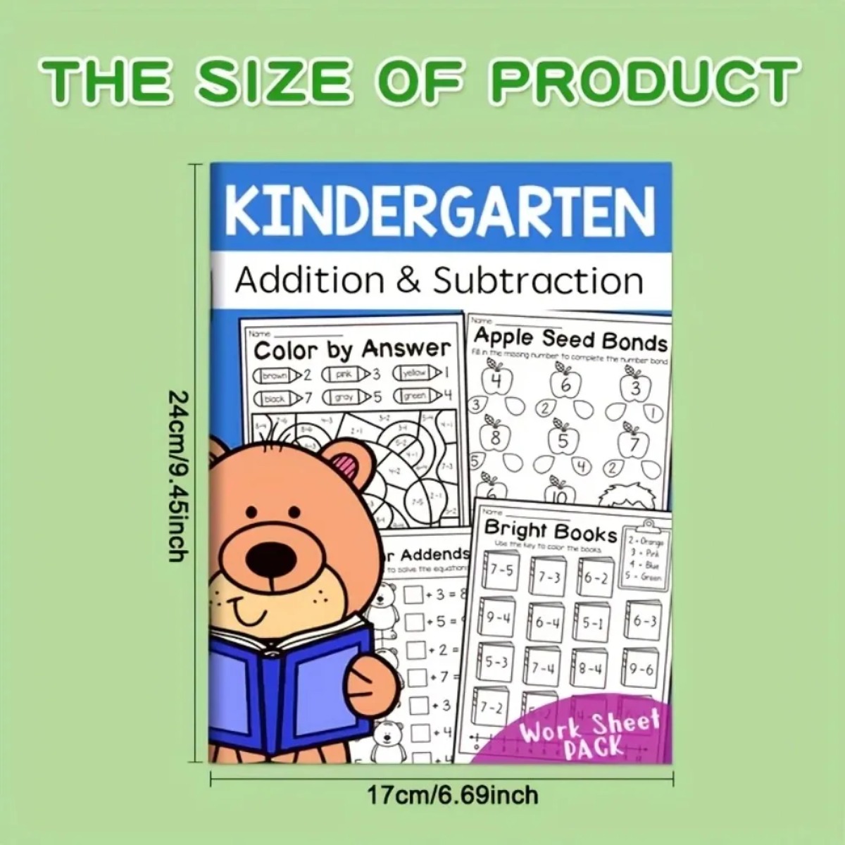 Toplama Çıkarma Çalışma Kağıtl - Kids Education Worksheet incelemesi ve fiyatı