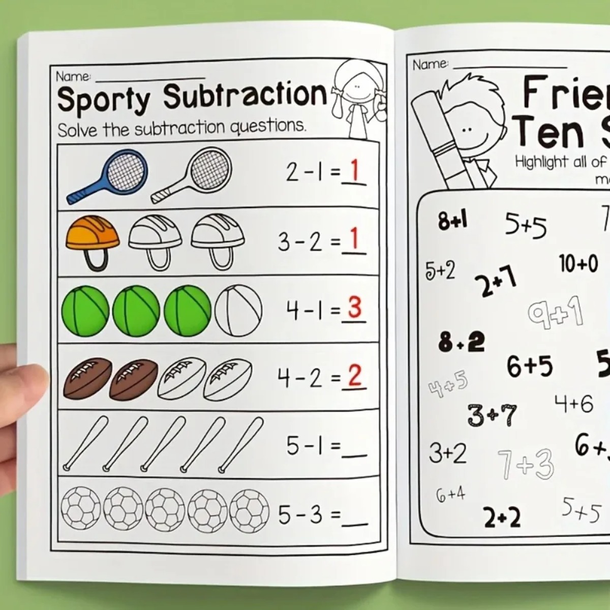 Toplama Çıkarma Çalışma Kağıtl - Kids Education Worksheet incelemesi ve fiyatı