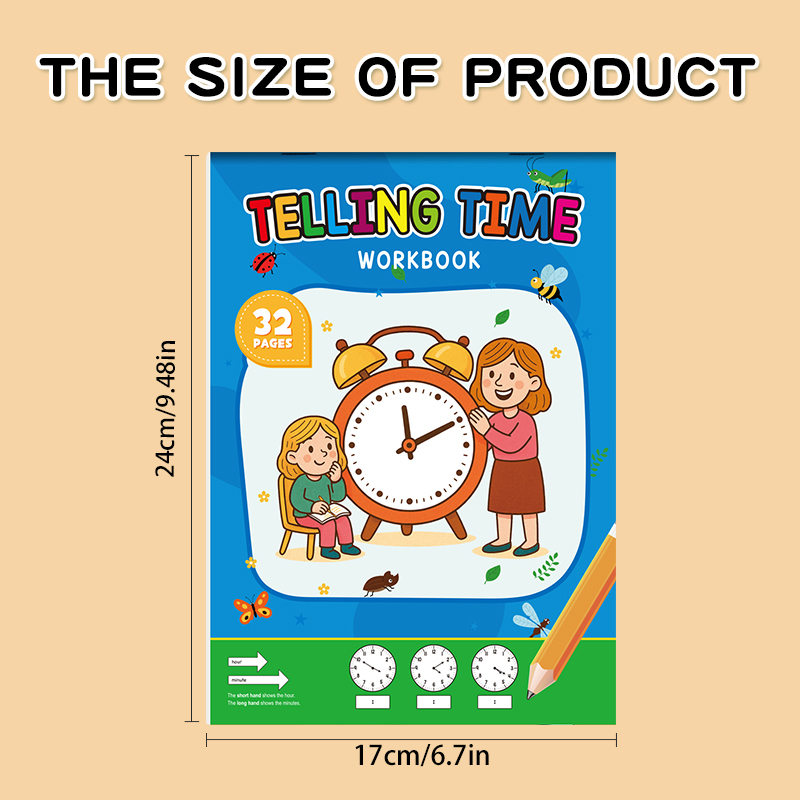 Saat Çalışma Kitabı, Okulda ve - Learning Workbook Preschool incelemesi ve fiyatı