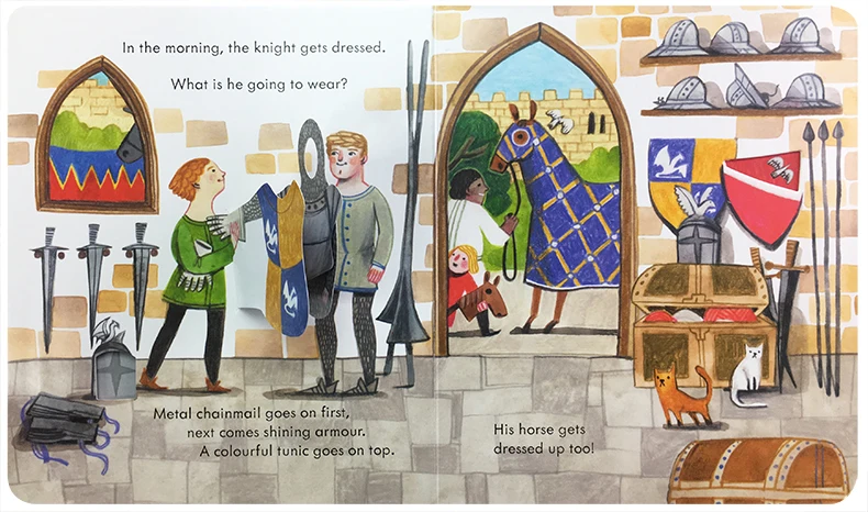 Usborne Kale İçine Bakın Monte - Kids Education Picture incelemesi ve fiyatı