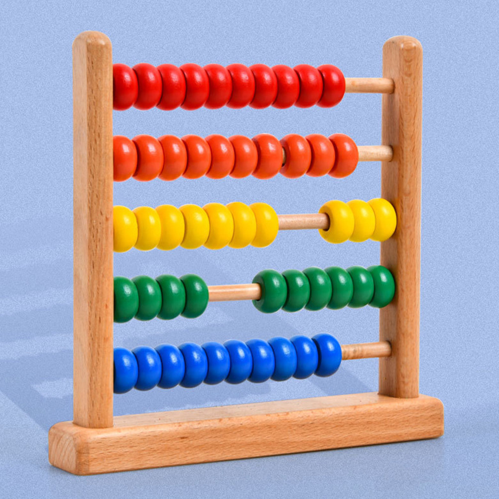 2 Adet Beş Sütunlu Ahşap Abakü - Kids Education Calculator incelemesi ve fiyatı