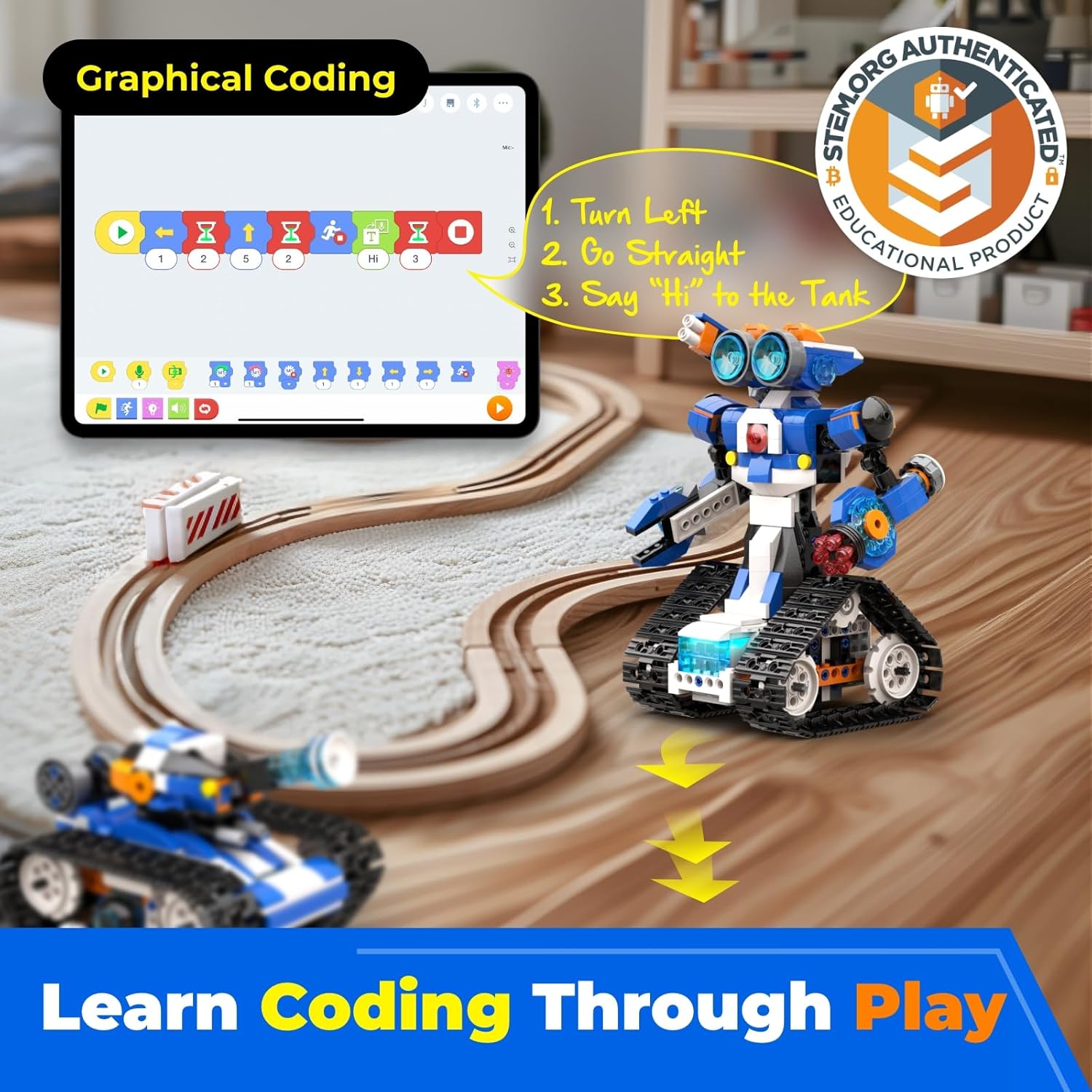 Apitor APP Kontrolü STEM Robot - Kids Education App Free incelemesi ve fiyatı