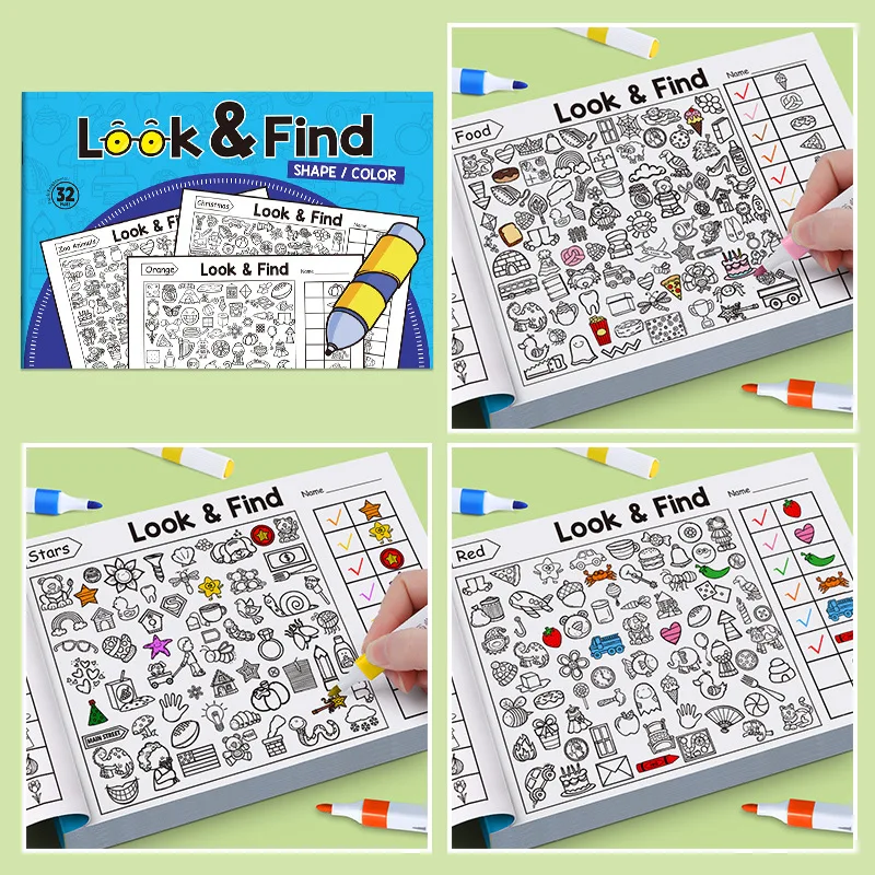 Çocuklar İçin Arama Aktivite K - Kids Education Books incelemesi ve fiyatı
